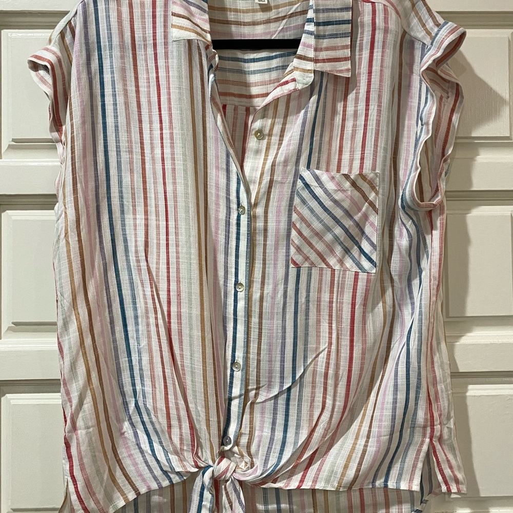 Striped Be Cool Top - image 1